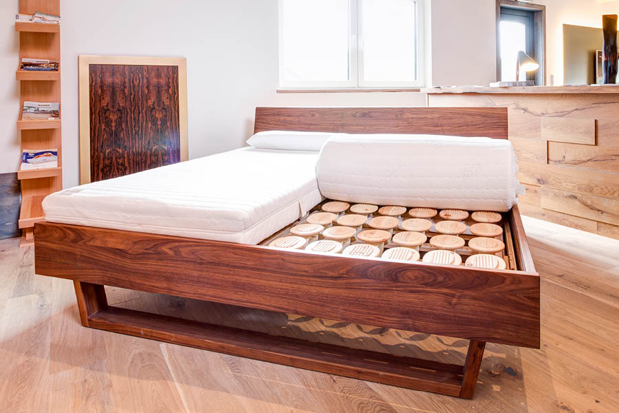 RELAX 2000 Schlafsystem Showroom Schlafposition Schlaf Schlafsystem Bettsystem SpezialfederkörperSchlafanalyse Schlafberatung die schlafdesigner Hamburg