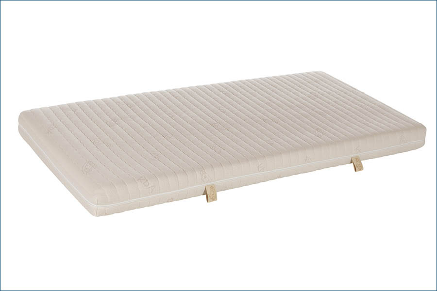 RELAX 2000 Schlafsystem Matratze Matratzenbezug Harmonie Naturlatex Naturlatexmatratze Latexmatratze Luftschleusen mittelfest fest Härtegrad besser schlafen die schlafdesigner Hamburg
